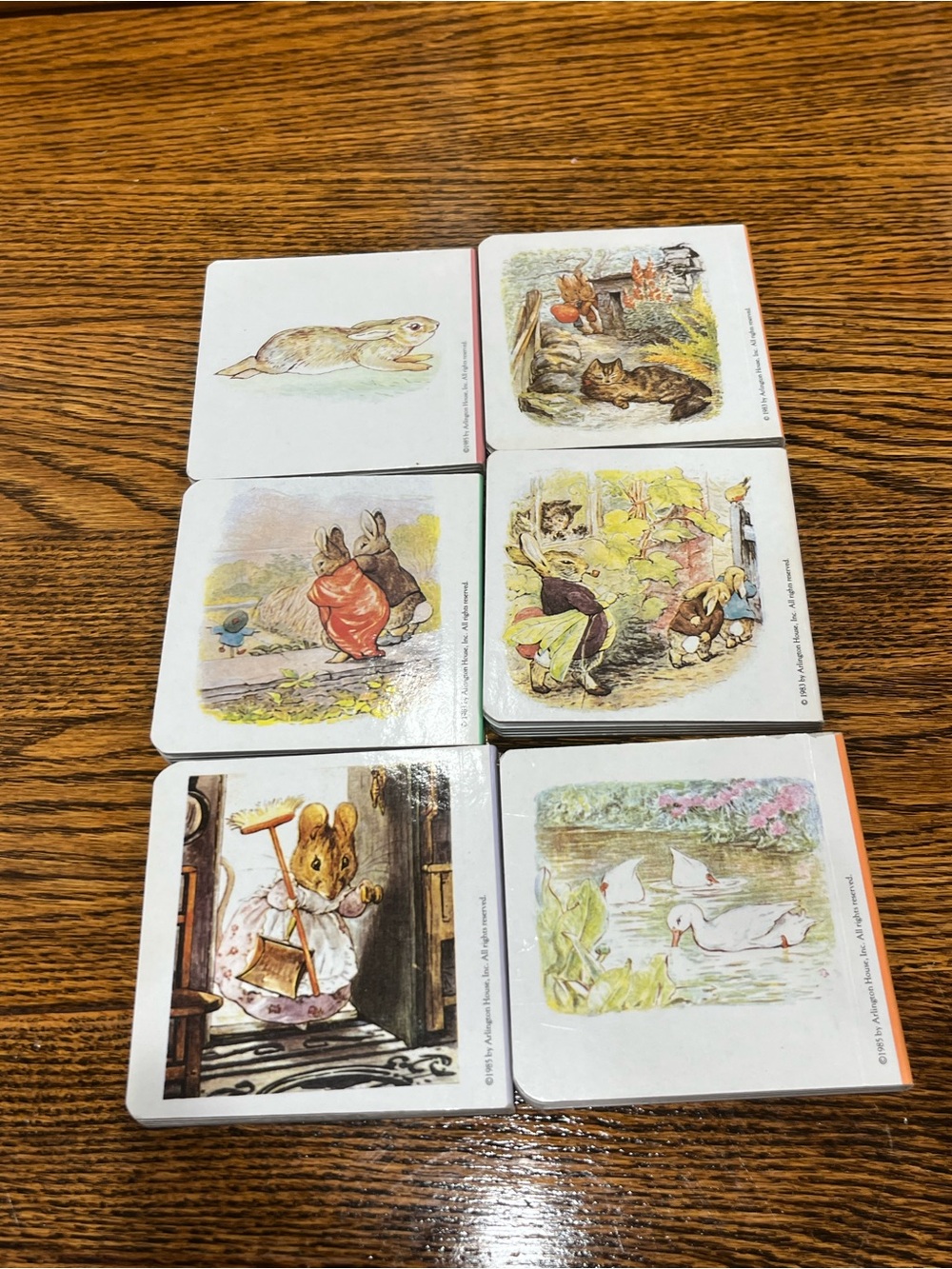 🐰📚 Vintage 1980s Miniature Peter Rabbit Books – Chatham River Press – Set of 6 - Picture 3 of 5